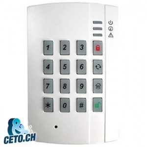 Clavier à touches d'intérieur